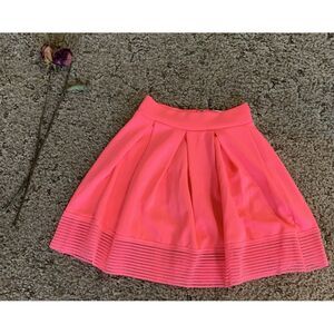 Sage Skirt Womens S Pink Pleated Zip Up Boutique‎ Ladies